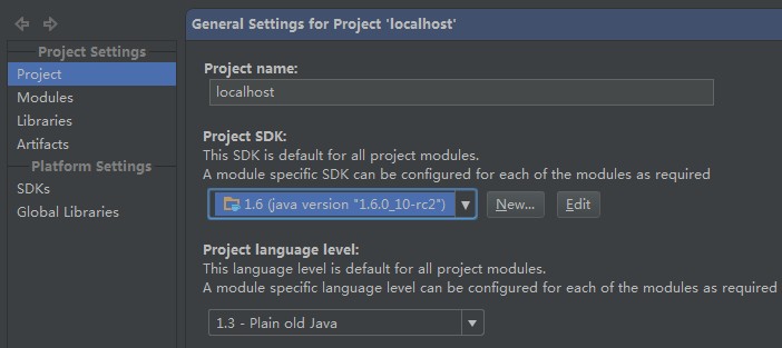 Intellij IDEA Project Structure